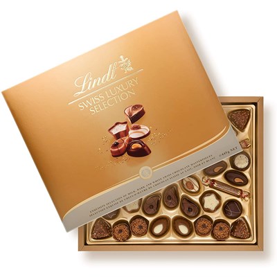 Lindt Swiss Luxury Selection Chocolate Box 445 g